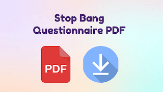 Stop Bang Questionnaire PDF